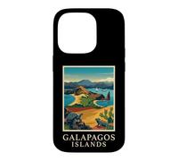 Galapagos Islands Wildlife Retro Travel Scenic Graphic Case for iPhone 14 Pro