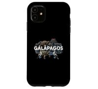 Galapagos Wildlife Tortoise Iguana Booby Volcano Case for iPhone 11