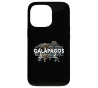 Galapagos Wildlife Tortoise Iguana Booby Volcano Case for iPhone 13 Pro
