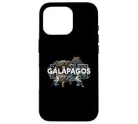 Galapagos Wildlife Tortoise Iguana Booby Volcano Case for iPhone 16 Pro