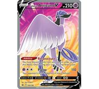 Galarian Articuno V 169/198 Ultra Rare Pokemon Card (SWSH Chilling Reign) + 1x TitanCards® Toploader