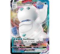 Galarian Darmanitan VMAX 037/185 Ultra Rare Pokemon Card (SWSH04 Vivid Voltage) + 1x TitanCards® Toploader