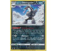Galarian Obstagoon 119/202 Rare Reverse Holo Pokemon Card (Sword & Shield) + 1x TitanCards® Toploader