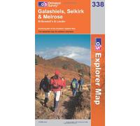 Galashiels, Selkirk and Melrose: No. 338 (OS Explorer Map)