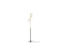 Stilnovo Galassia LED floor lamp, 6-bulb, gold
