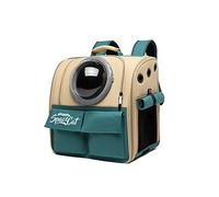 Galatée Cat Backpack Carrier, Pet Backpack Bubble Rucksack Carry Cats, Ventilate Space Capsule Pet Backpack, Dog Travel Backpack Carrier For Small Dogs(Khaki)