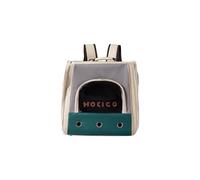 Galatée Cat Backpack, Pet Backpack With Breathable Mesh, Soft Dog Travel Bag With Pockets And Padded Straps, Airline Approved Dog Backpack(M, Green)