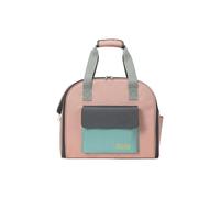 Galatée Dog Backpack, Ventilated Safe Design, Multiple Pockets, Breathable Mesh Pet Backpack For Hiking, Travel, Outdoor, Cat Backpack With Padded Back Support(Pink)