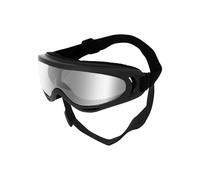 Galatée Dog Goggles, Dog Sunglasses With Adjustable Strap UV Protection, Windproof Puppy Sunglasses, Suitable For Dogs Eyes Protection(Silver Lenses)