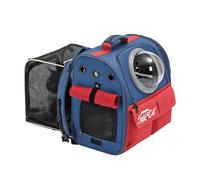 Galatée Expandable Pet Carrier Backpack, Airline Approved Pet Backpack For Cats Small Dogs, Cat Bag With Breathable Mesh For Travel Hiking Camping Outdoor(Blue)