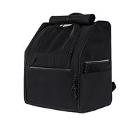 Galatée Pet Backpack Made Of Oxford Cloth And Nylon, Spacious And Breathable, Waterproof And Scratch-Resistant, 3d Design To Prevent Collapse, Double-Door Folding (Black)