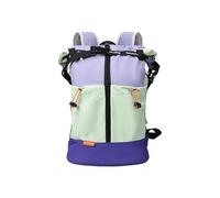 Galatée Pet Travel Bag, Lightweight, Waterproof And Breathable Pet Backpack, Small Portable Bag For Cats And Dogs, With Eva Shock-Absorbing Bottom Pad And Escape-Proof Design(Purple)