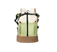 Galatée Pet Travel Bag, Lightweight, Waterproof And Breathable Pet Backpack, Small Portable Bag For Cats And Dogs, With Eva Shock-Absorbing Bottom Pad And Escape-Proof Design(Green)