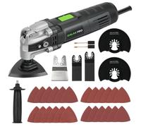 GALAX PRO 400W Oscillating Multitool,Quick Change 6-Speed,30Pcs Home kit