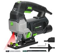 GALAX PRO Jigsaw, 800W 3000 SPM Jig Saw Tool, Max ±45° Bevel Cutting Angle, 6 Adjustable Speeds, 4-Position Orbital Action,Laser Guide, Max Cutting Capacity: 100mm Wood, 10mm Metal