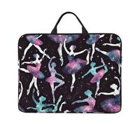 Galaxies-Ballet-Dancers 14-Inch Laptop Case, Portable Laptop Computer Sleeve With Zipper Closure