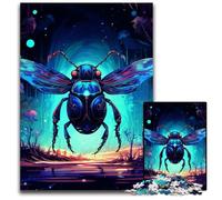 Galaxies Beetles 1000 Piece Jigsaw Jigsaw Puzzles for Adults Brain-Challenging DIY Decorative Game, Family Interactive Toy 26X38CM/10.23x14.96inch