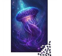 Galaxies Jellyfish Jigsaw Puzzles for Adults 1000 Piece High Challenging Puzzle Paper Jigsaw Gifts Puzzles Family Games 38x26cm/1000pcs