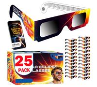 Galaxium 25 Pack Solar Eclipse Glasses 2026 | Certified ISO 12312-2