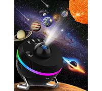 Galaxy 13 in 1 Planetarium Star Projector - Solar System for Kids Bedroom Ceiling Decor - Realistic Starry Sky Night Light With Timer, Dynamic Meteor, RGB Lighting Effects