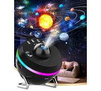 Galaxy 13 in 1 Planetarium Star Projector - Solar System for Kids Bedroom Ceiling Decor - Realistic Starry Sky Night Light with Timer, Dynamic Meteor, RGB Lighting Effects
