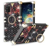 Galaxy A02S Mobile Phone case is Square and Retro. The Metal Ring of The Starry Sky Screen Shines Brightly.Fits Samsung Galaxy A02S Case (Diamond)