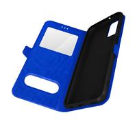 Galaxy A03s Case Dual Window Video Stand Blue
