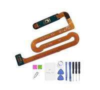 Galaxy A12 Replacement Power Button Parts,A12 Fingerprint Sensor Home Button Flex Cable Replacement Parts for Samsung Galaxy a12 A125U A125F [M12S] 6.5 Inches (Black)