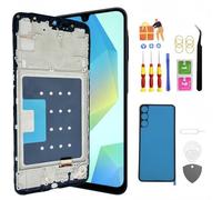 Galaxy A16 5G LCD Display Screen Assembly Replacement for Samsung A16 5G Touch Digitizer Screen with Frame Toolkits SM-A166U A166B A166W A166M/DSN (with Frame)