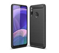 Galaxy A20s Case, Galaxy A20s Cover, Cruzerlite Design Back Cover Anti-Scratch Shock Absorption Case for Samsung Galaxy A20s (Black)