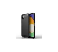 Galaxy A22 5G Carbon Fibre Case [Stealth Case] Flexible, Shockproof, Ultra Slim, Soft TPU Protective Shell Cover with Carbon Fibre Detailing