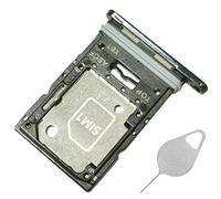 Galaxy A53 5G SIM Card Tray Dual Replacement A53 5G Sim Card Slot Holder for Samsung Galaxy A53 5G SM-A536U A536U1 A536E A536 A536W S536DL Sim Card Tray Repair Part with Opening Needle (Black)