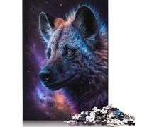 Galaxy African Hyena 500 Pieces Of Jigsaw Puzzle For Adults Puzzle Puzzle Sets For Family Educational Game Jigsaws 500pcs (52x38cm)