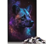 Galaxy African Hyena Jigsaw 500 Pieces Of Jigsaw Puzzle For Adults Puzzle Puzzle Sets For Family Educational Game 500pcs (52x38cm)