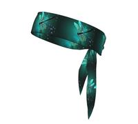 Galaxy Animal Dragonfly Printing 1 Pieces Headband Hair Band Unisex Dry Head Tie Sport Band For Basketball Running Tennis