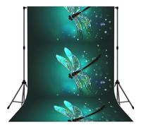 Galaxy Animal Dragonfly Professional Photography Backdrop For Newborn, Bridal Shower, Party & Video Production - 5x7ft
