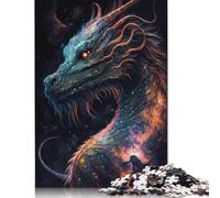 Galaxy Art Chinese Dragon Puzzles 1000 Piece Jigsaws for Adults Learning Educational Toys Family Games Festival Birthday Gifts 1000pcs (75x50cm)