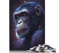 Galaxy Art Monkey Puzzle Precise Interlocking Paper Rectangular Jigsaw Puzzle for Boy Or Girl 1000pcs (75x50cm)
