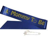 Galaxy Baby Shower Pins for Family to Wear at Gender Reveal Outer Space Theme Rockets It's a Boy Sprinkle (mommy sash)