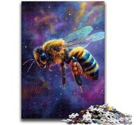 Galaxy Bee 1000 Pieces Jigsaw Puzzle For Adults Teens,Help The Brain Exercise Addictive Toys to Cultivate Patience Great Gift (50X75cm)