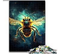 Galaxy Bees Jigsaw Puzzles for Adults 1000 cardboard Jigsaw Puzzles for Home Decor, Brain Training size : 38x26cm