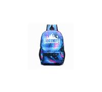 (Galaxy Blue) GLOW IN DARK Fortnite Galaxy Shoulder Backpack Student