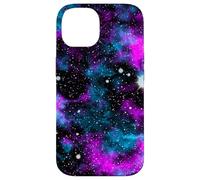 Galaxy Blue Purple Space Nebula Stars Cosmic Sky Case for iPhone 14
