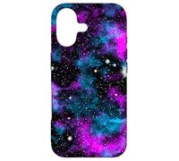 Galaxy Blue Purple Space Nebula Stars Cosmic Sky Case for iPhone 17