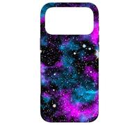 Galaxy Blue Purple Space Nebula Stars Cosmic Sky Case for iPhone 17 Pro Max