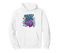 Galaxy Brain Astronomy Nerd Space Humor Funny Astronomer Pullover Hoodie