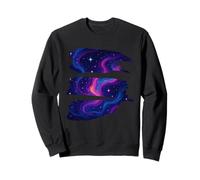 Galaxy Brush Stroke Set Stars Sweatshirt