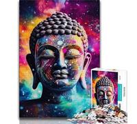 Galaxy Buddha 1000 Piece Jigsaw Puzzles for Adults & Teens,Decompressing Intellectual Educational Toy Birthday Present,Gifts,Wall Art (38x26cm)