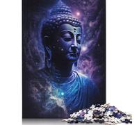 Galaxy Buddha 1000-teiliges Puzzle für Erwachsene und Teenager, Halloween-Geschenk, Teenager, Mann, Frau, Geschenk, 1000 Teile (75 x 50 cm)