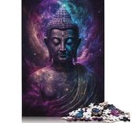 Galaxy Buddha Adult Puzzle Premium 100% Recycled Board Difficult Puzzles for Kids Age 12 Years Up 1000pcs (75x50cm)